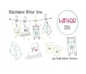 Stickserie - Winter Time - Frau H.